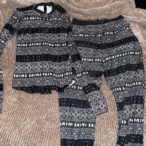 SKIMS Fair Isle Pajama Set